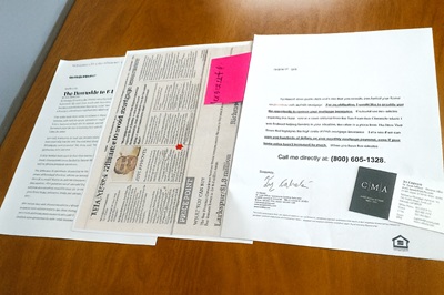 Educational 3-page mortgage letter content